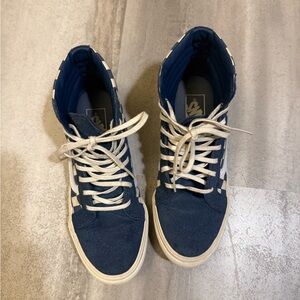 Vans Men's Navy High-Top Sneakers